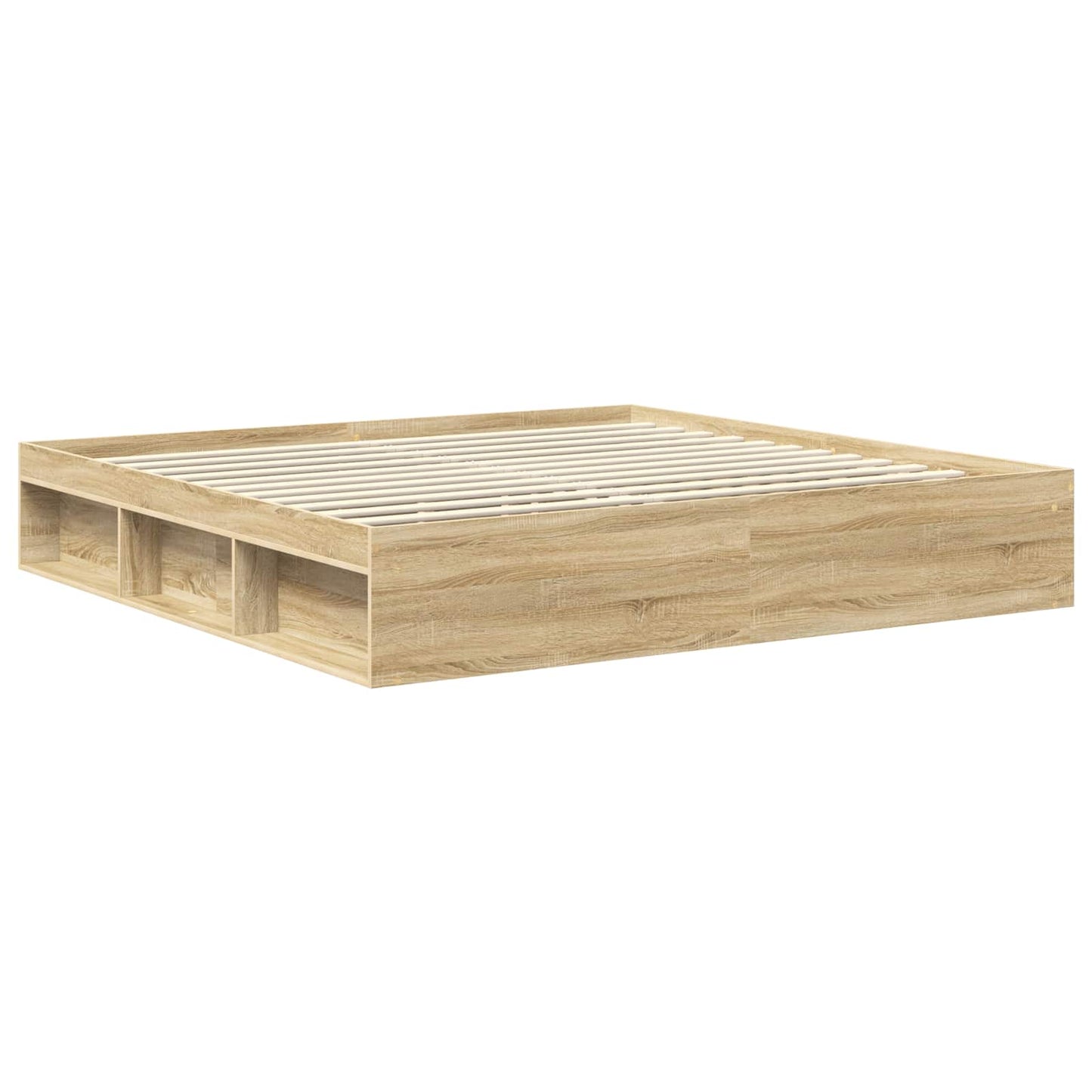 Struttura del letto Sonoma 200 x 200 cm Pino massello | homemem39