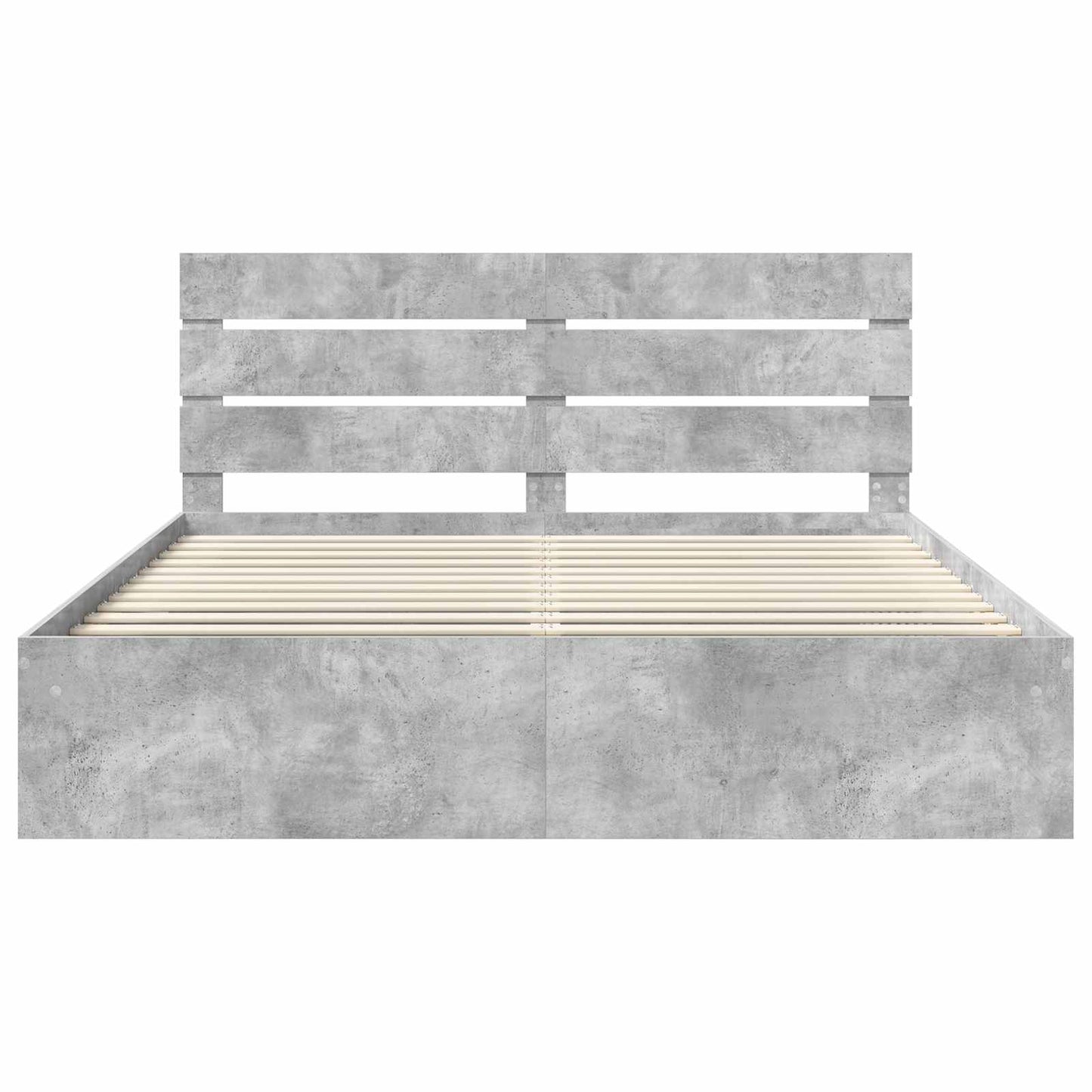 Struttura del letto Calcestruzzo 180 x 200 cm Pino massello | homemem39