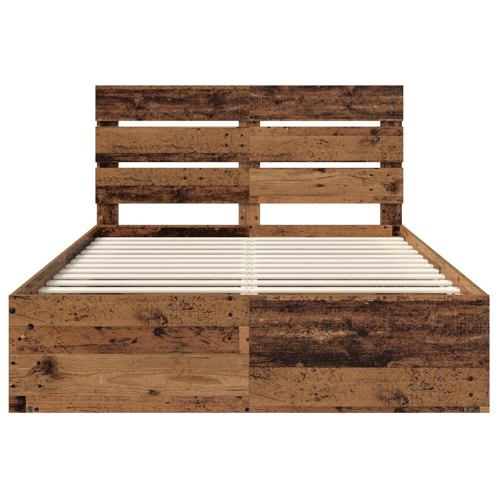 Struttura del letto Legno vecchio 150 x 200 cm Pino massello | homemem39