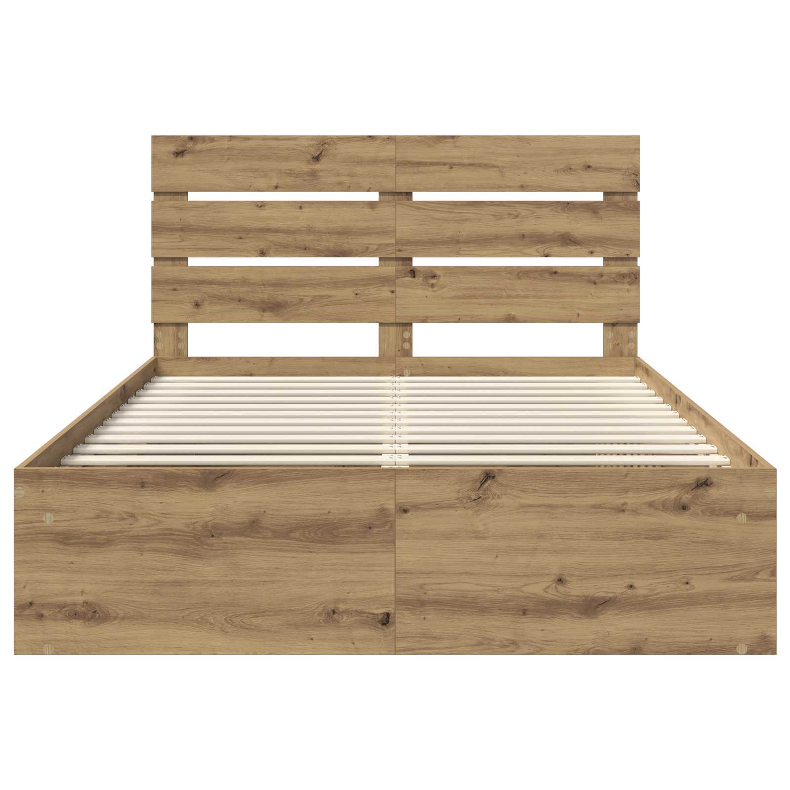 Struttura del letto Rovere Artigianale 140 x 200 cm | homemem39