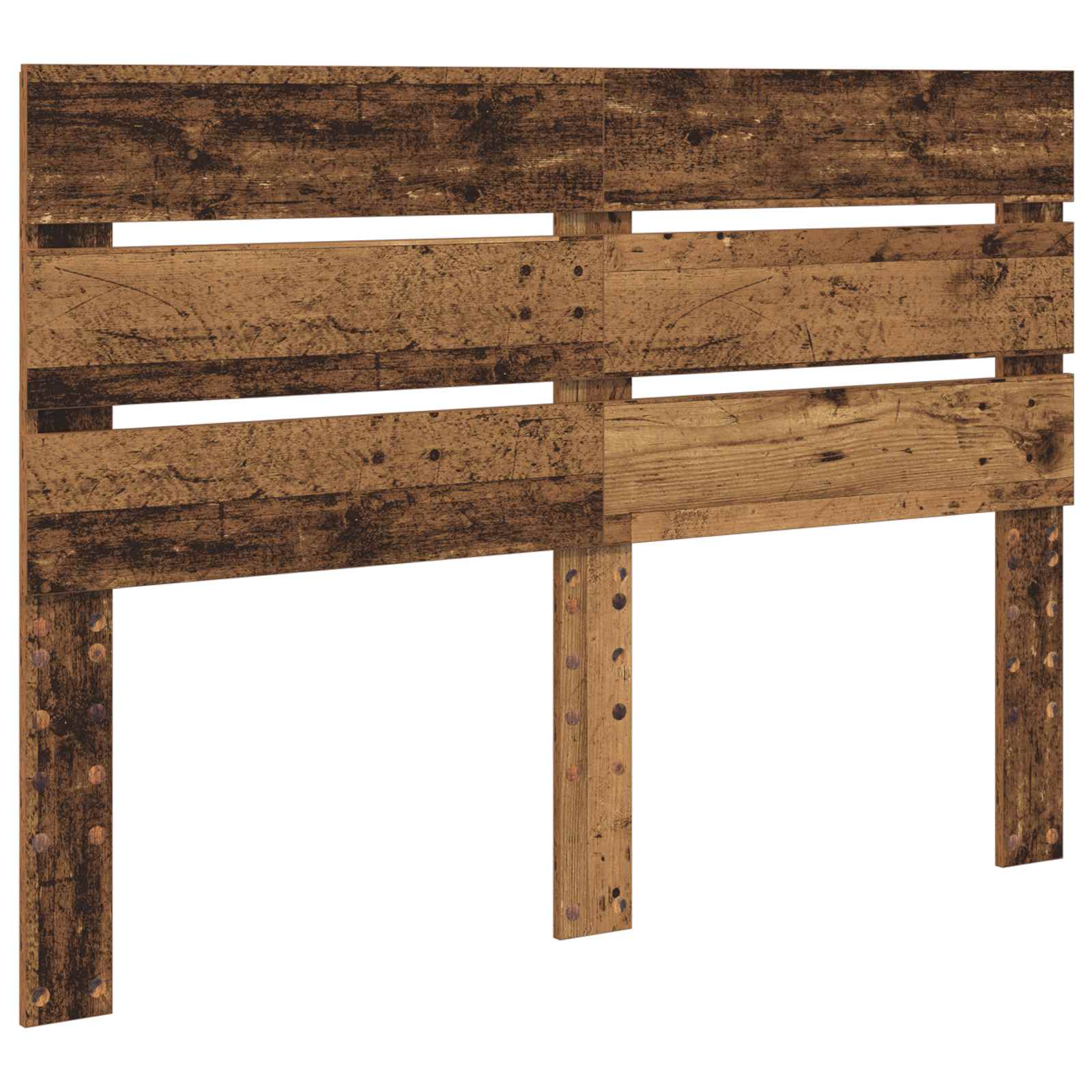 Struttura del letto Legno vecchio 140 x 190 cm Pino massello | homemem39