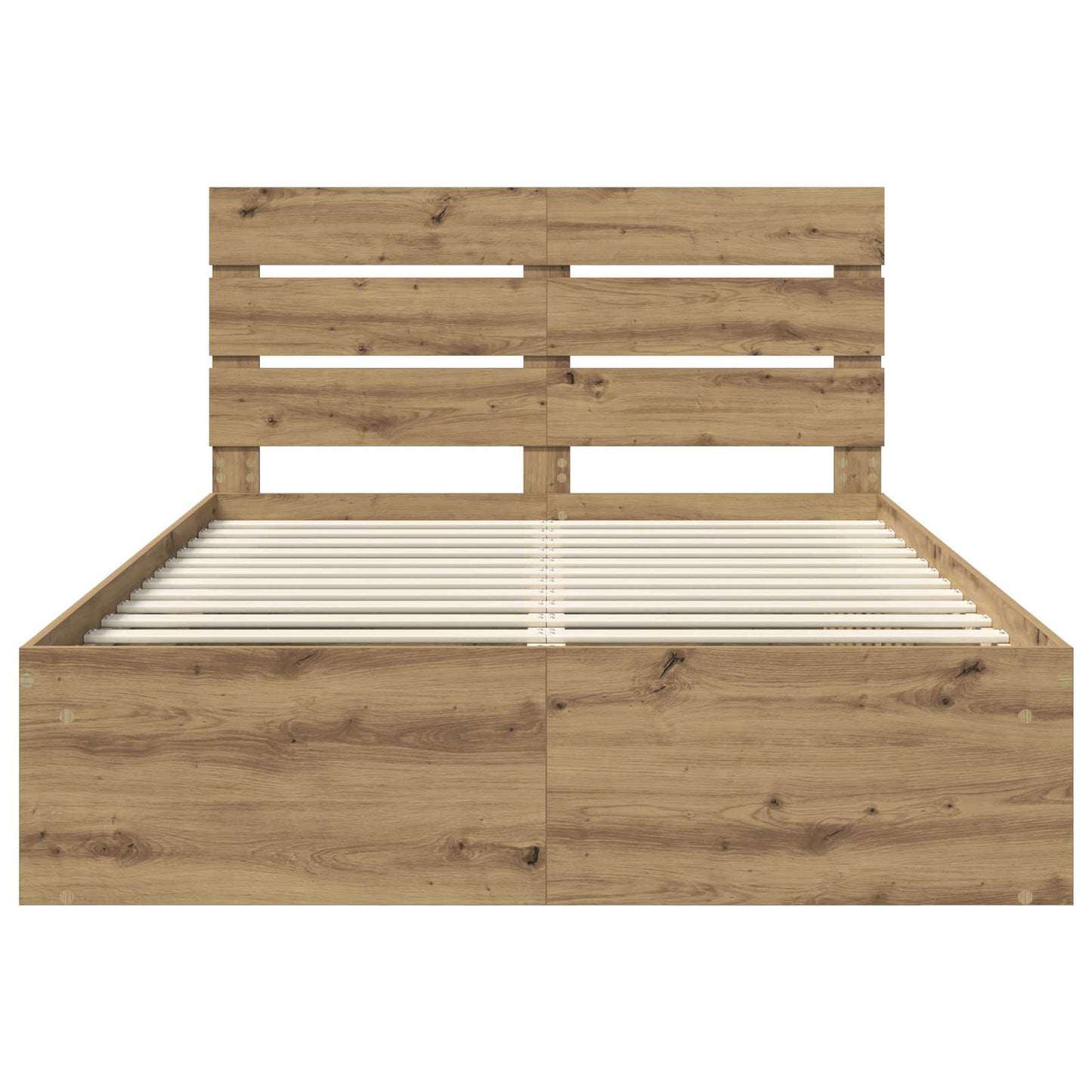 Struttura del letto Rovere Artigianale 140 x 190 cm | homemem39