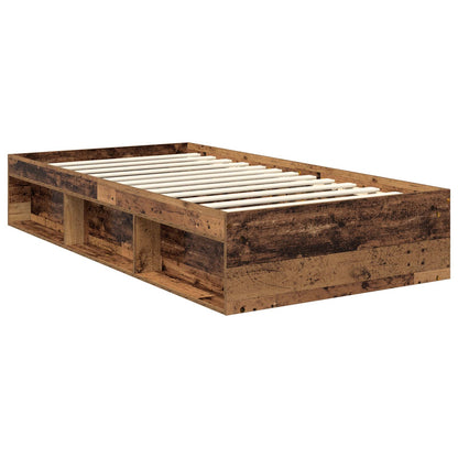 Struttura del letto Legno vecchio 100 x 200 cm Pino massello | homemem39