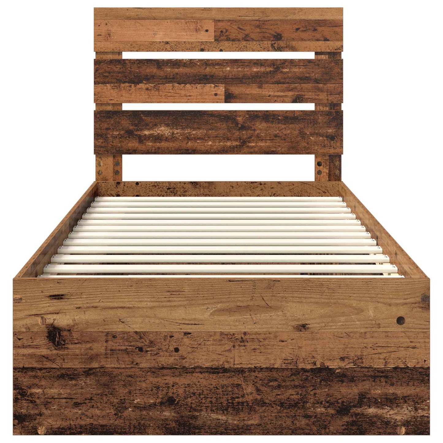 Struttura del letto Legno vecchio 90 x 200 cm Pino massello | homemem39