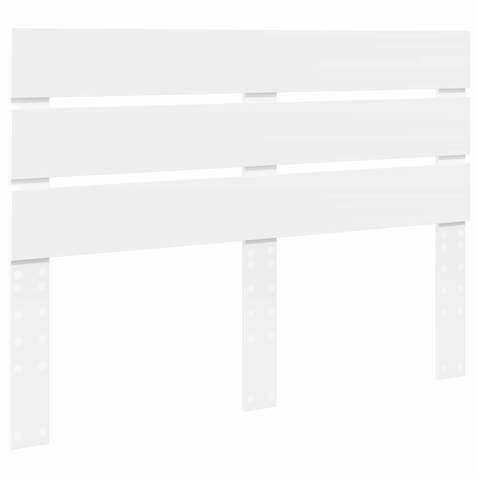 Struttura del letto Bianco 150 x 200 cm Legno Ingegnerizzato | homemem39