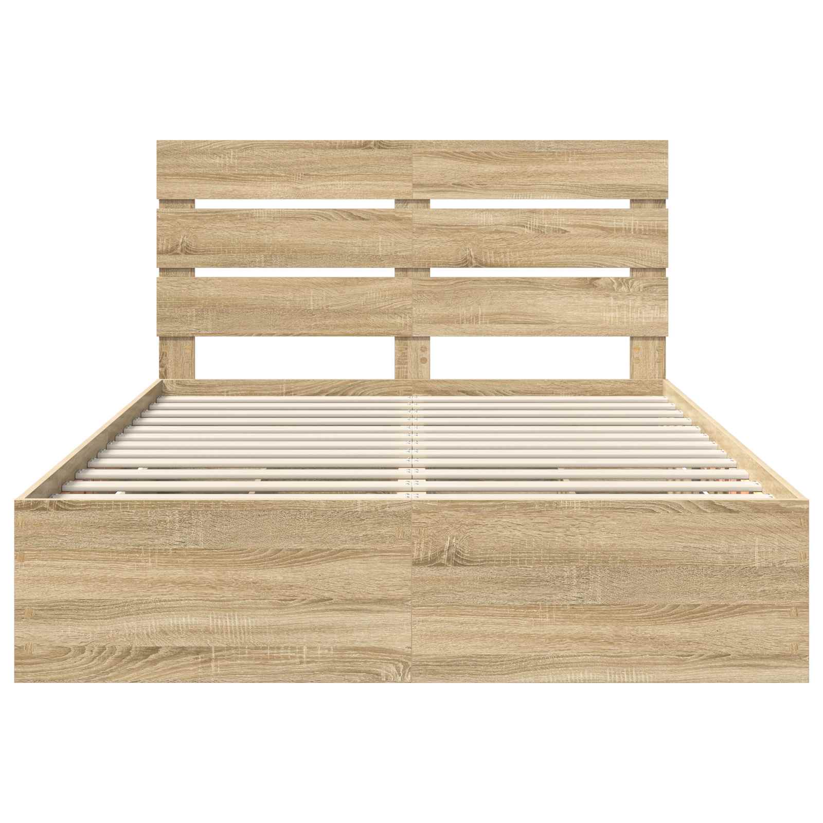 Struttura del letto con cassetto Rovere Sonoma 140 x 200 cm | homemem39