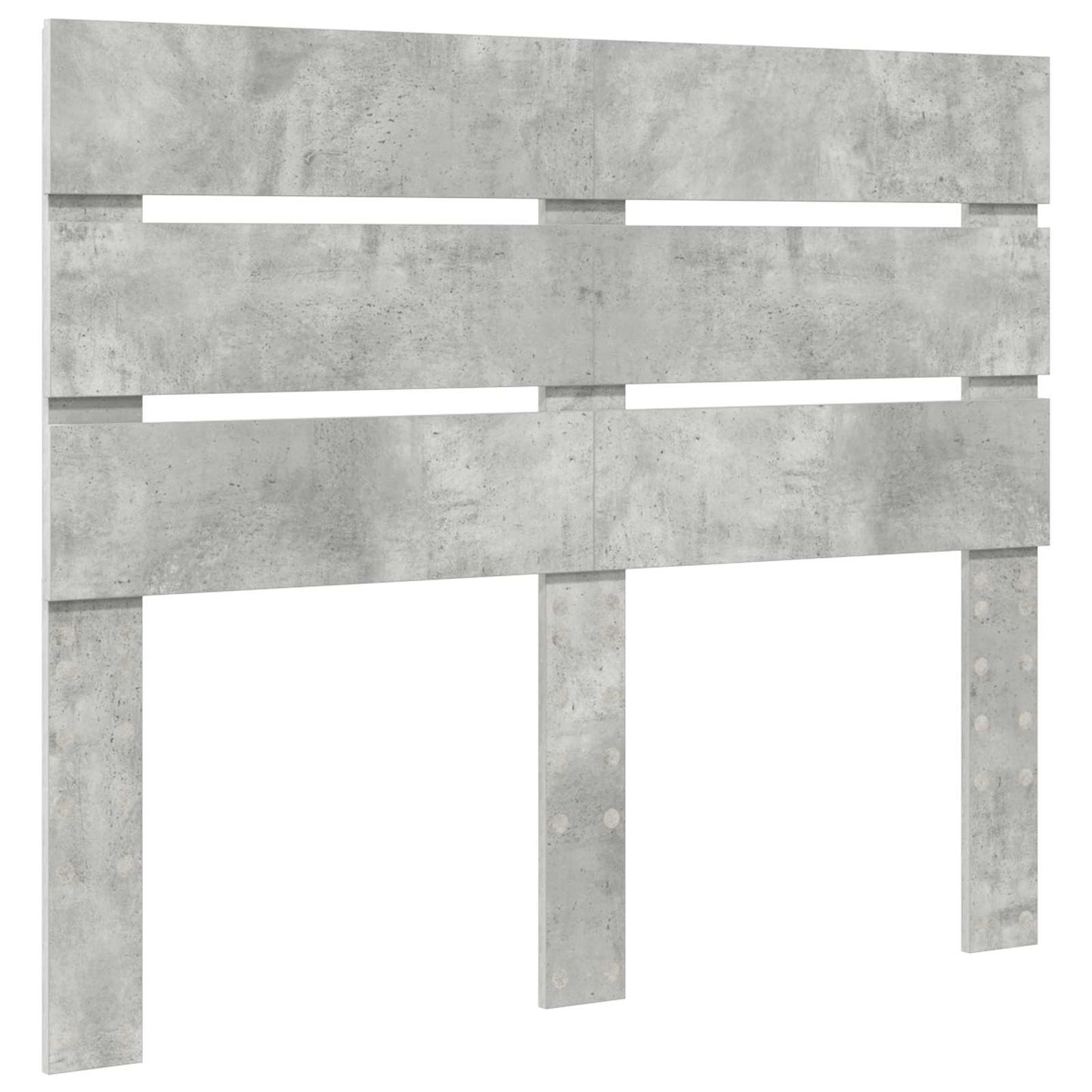 Struttura del letto con cassetto Grigio cemento 135 x 190 cm