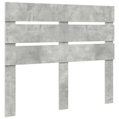 Struttura del letto con cassetto Grigio cemento 135 x 190 cm