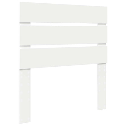 Struttura del letto Bianco 75 x 190 cm Legno Ingegnerizzato | homemem39