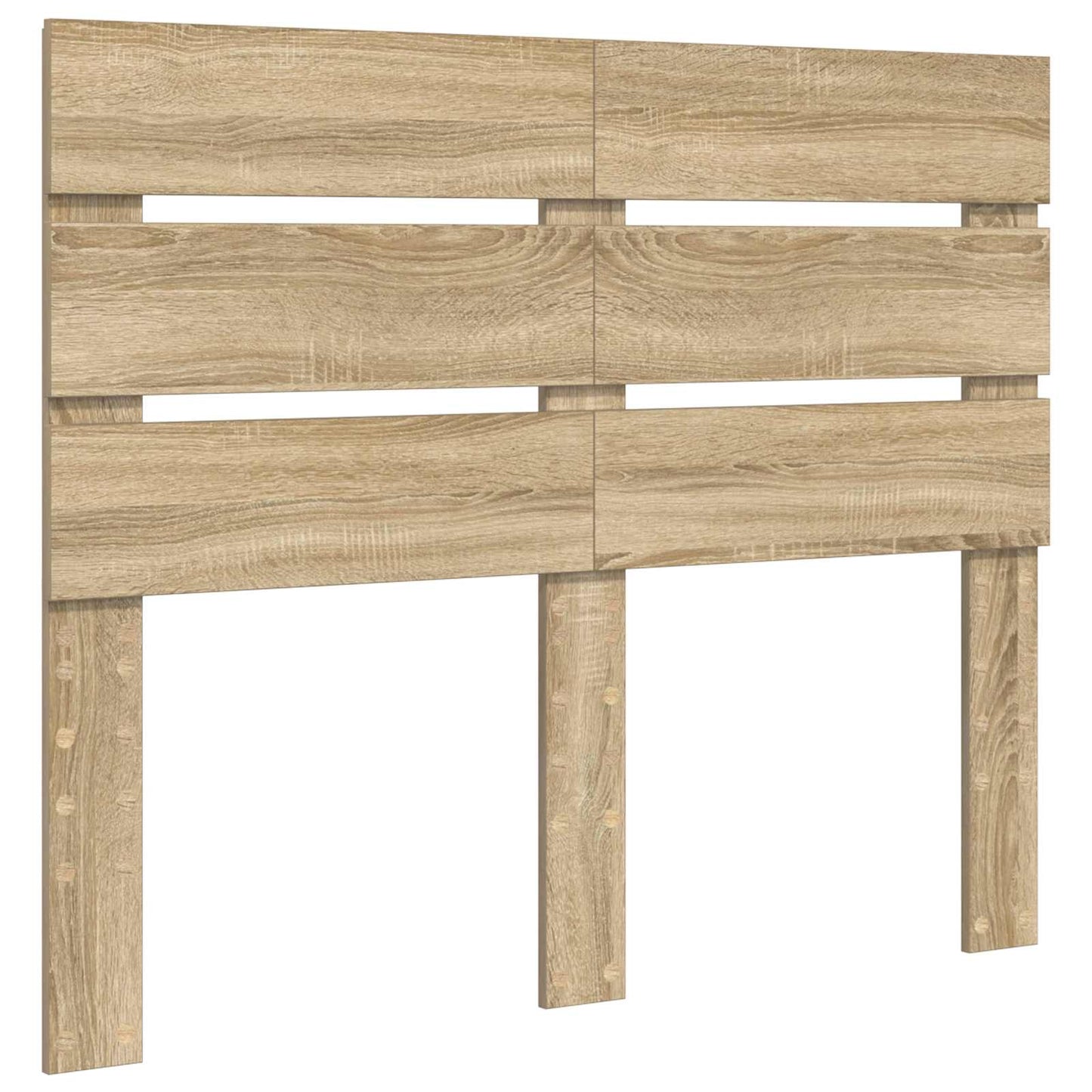 Letto con Contenitore con testiera Rovere Sonoma 135 x 190 cm | homemem39