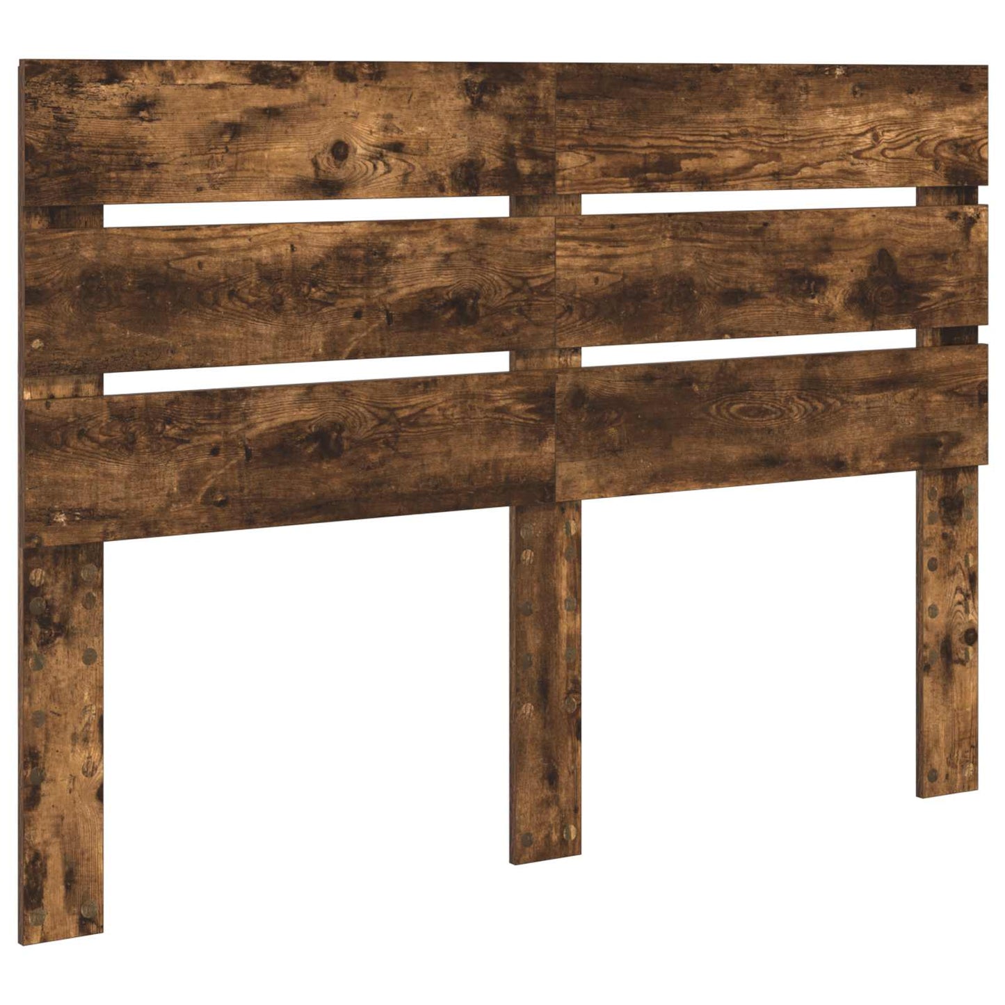 Struttura del letto Rovere fumé 140 x 190 cm Legno multistrato