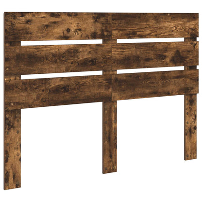 Struttura del letto Rovere fumé 140 x 190 cm Legno multistrato