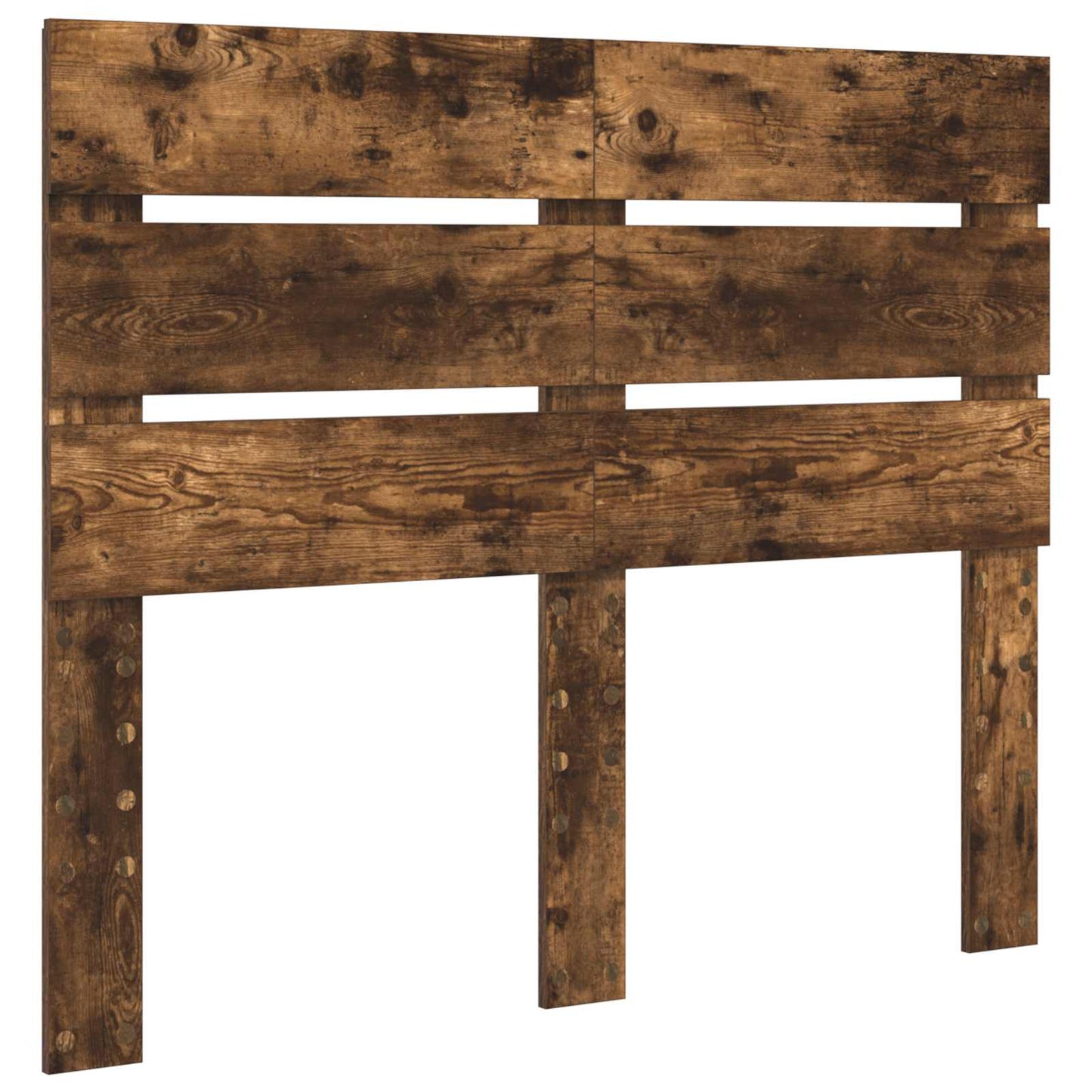 Struttura del letto Rovere fumé 135 x 190 cm Legno multistrato | homemem39