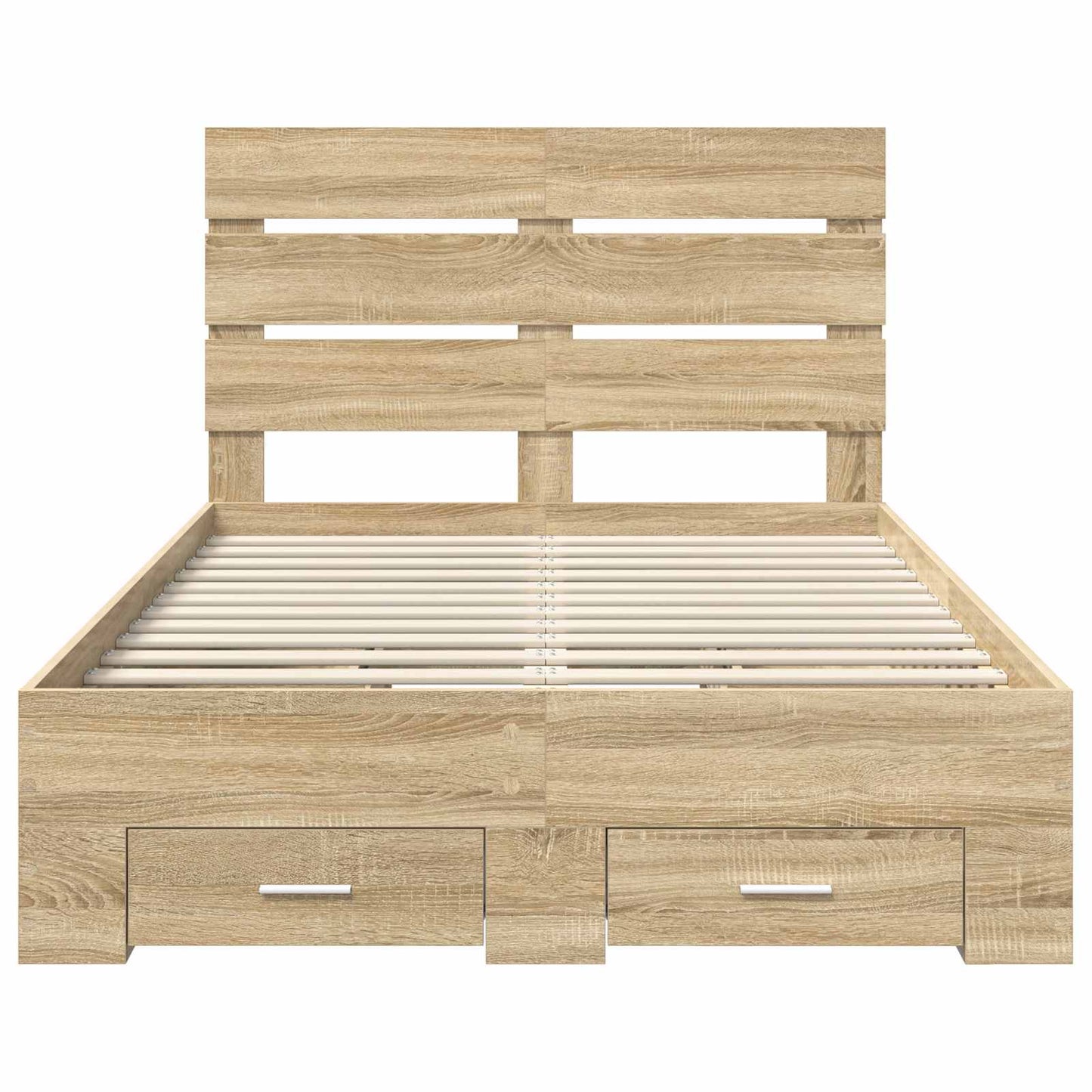 Struttura del letto con cassetto Rovere Sonoma 120 x 200 cm | homemem39