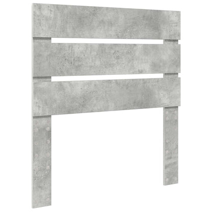 Struttura del letto con cassetto Grigio cemento 100 x 200 cm