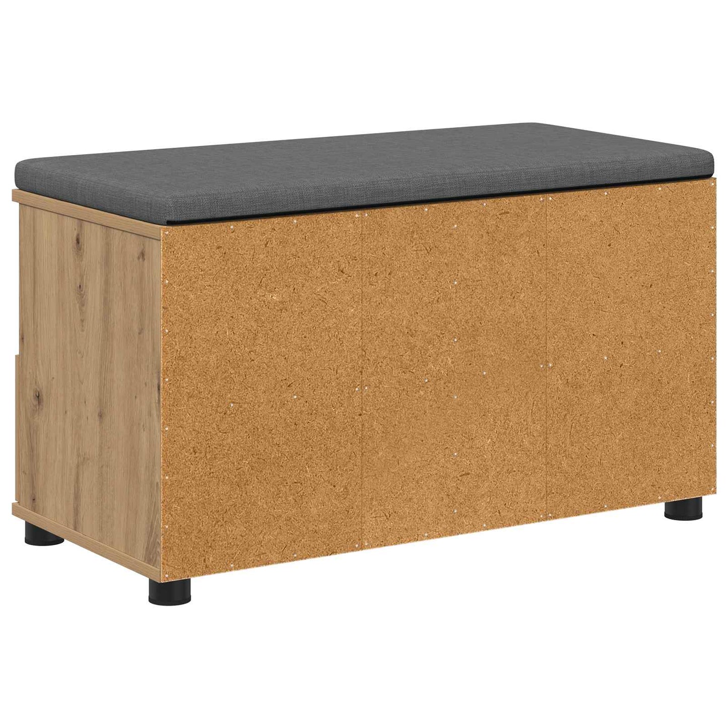 Panca per ingresso Rovere artigianale 80 x 38 x 46 cm