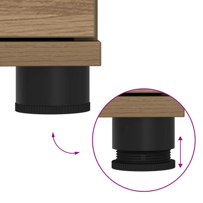 Panca per ingresso Rovere artigianale 80 x 38 x 46 cm