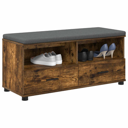 Panca per ingresso Quercia Affumicata 100 x 38 x 46 cm | homemem39