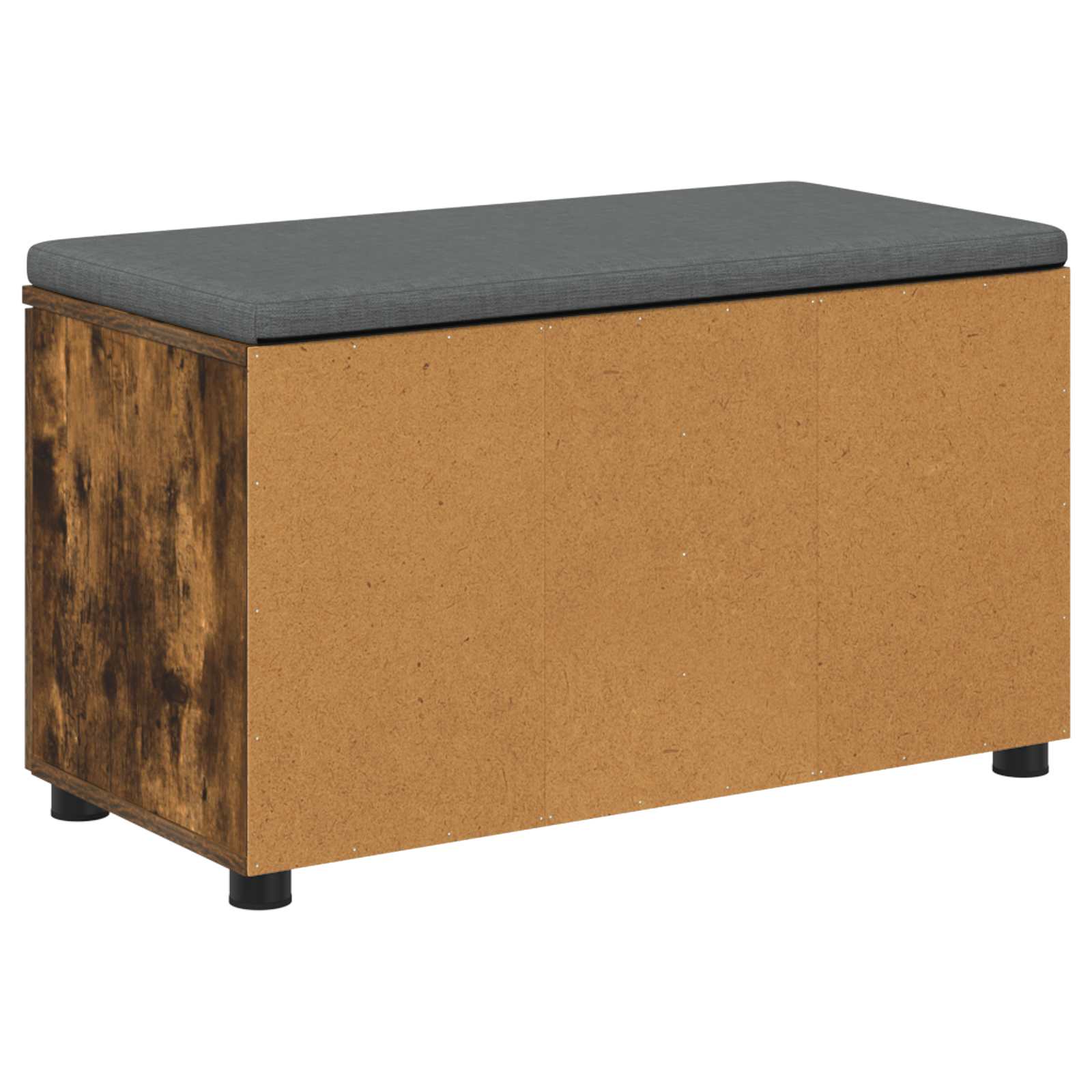 Panca per ingresso con porta Quercia Affumicata 80 x 38 x 46 cm | homemem39