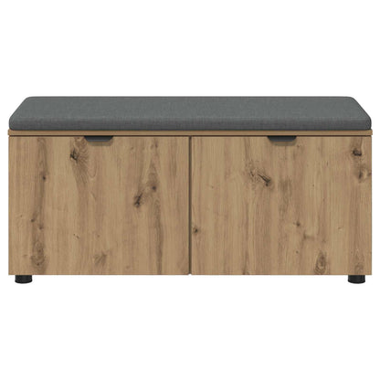 Panca per ingresso Rovere artigianale 100 x 38 x 46 cm