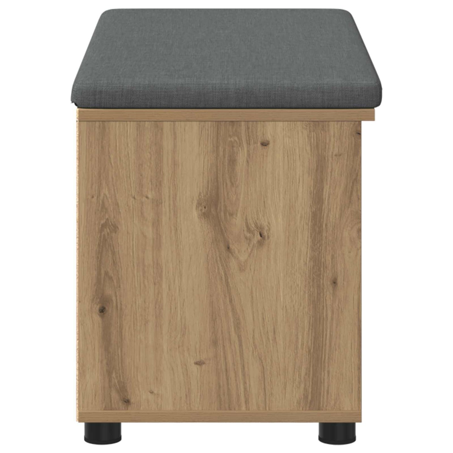 Panca per ingresso Rovere artigianale 80 x 38 x 46 cm