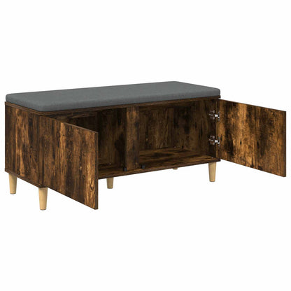 Panca per ingresso Quercia Affumicata 100 x 38 x 46 cm | homemem39