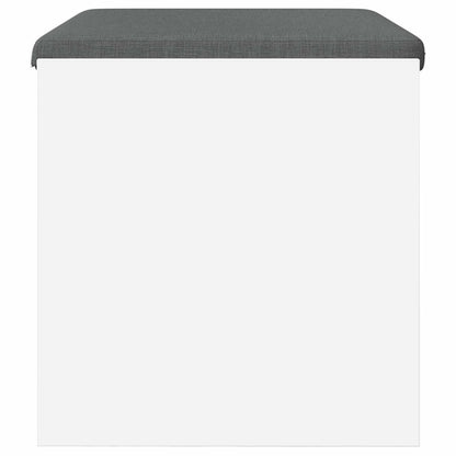 Panca per ingresso con cuscino Bianco 63 x 38 x 40 cm | homemem39
