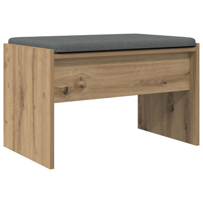 Panca per ingresso Rovere artigianale 63 x 38 x 40 cm - homemem39