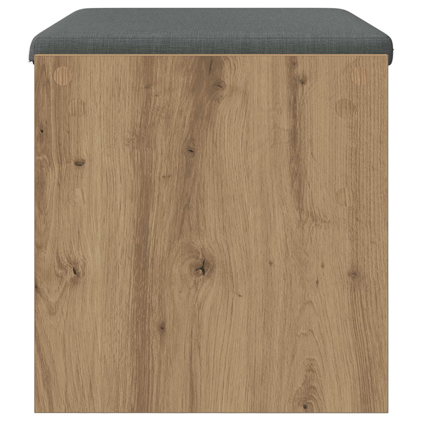 Panca per ingresso Rovere artigianale 63 x 38 x 40 cm | homemem39
