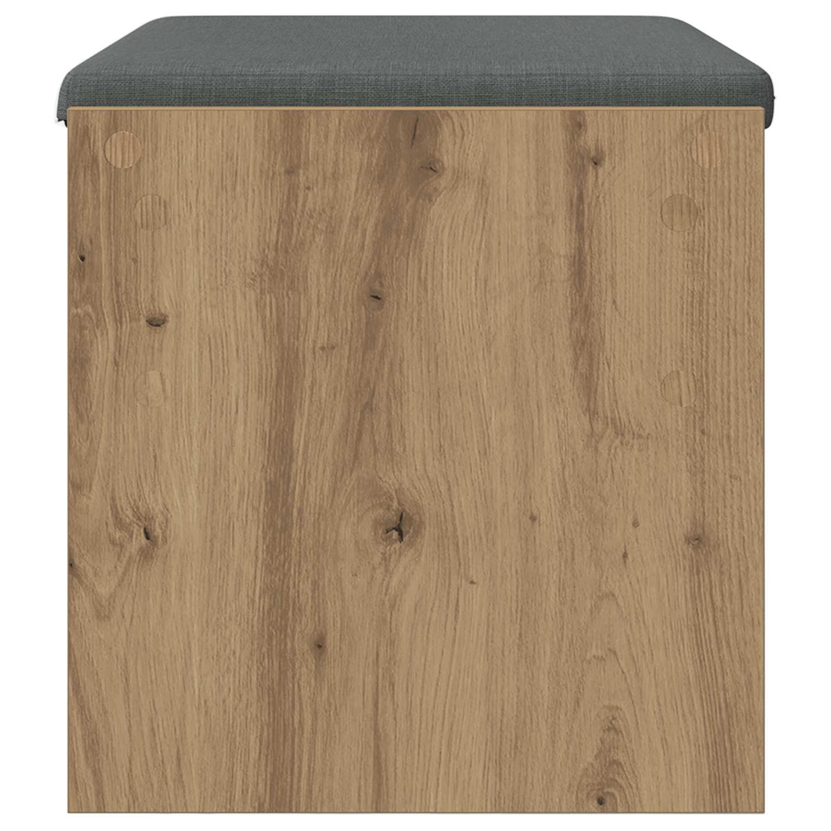 Panca per ingresso Rovere artigianale 63 x 38 x 40 cm - homemem39