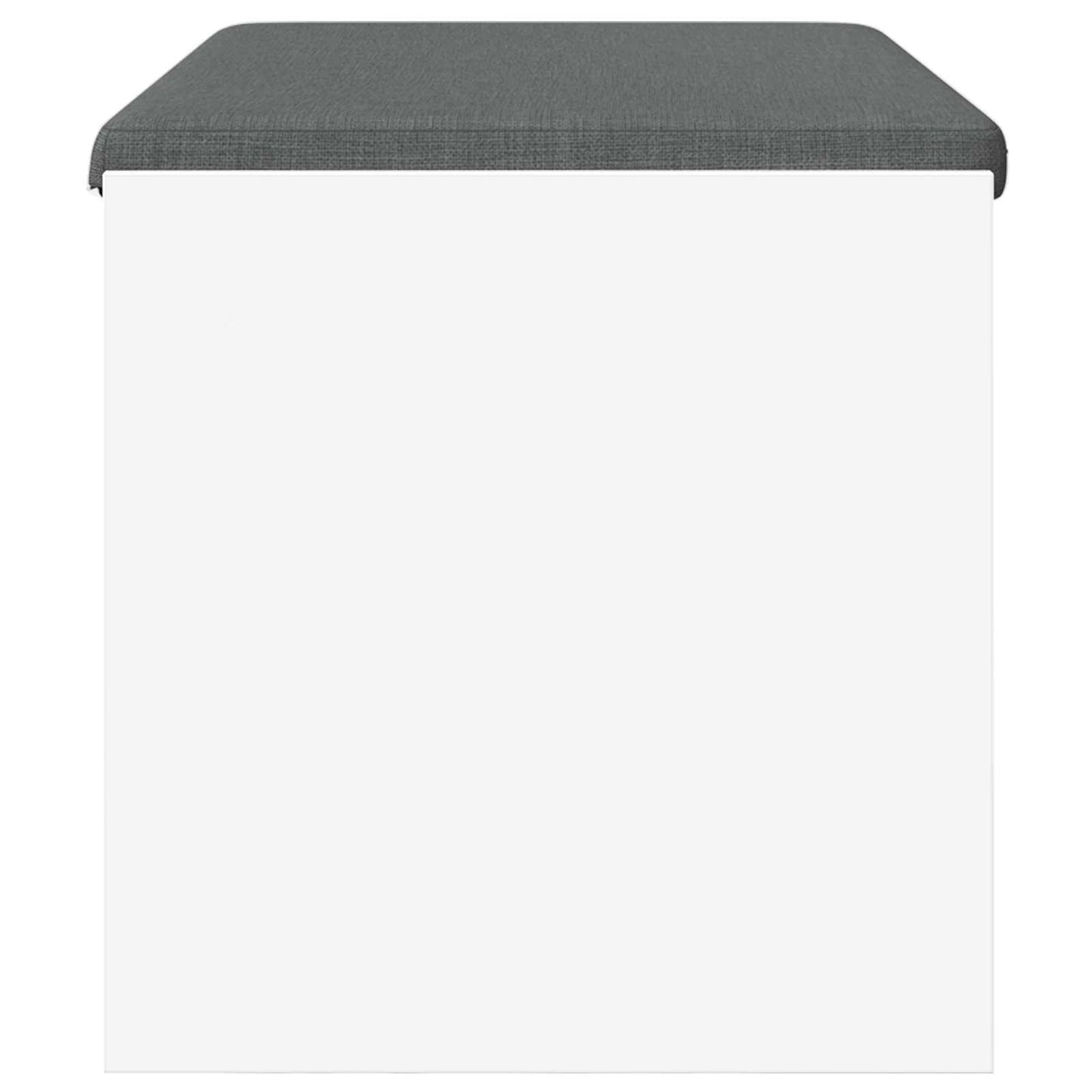 Panca per ingresso con cuscino Bianco 80 x 38 x 46 cm | homemem39