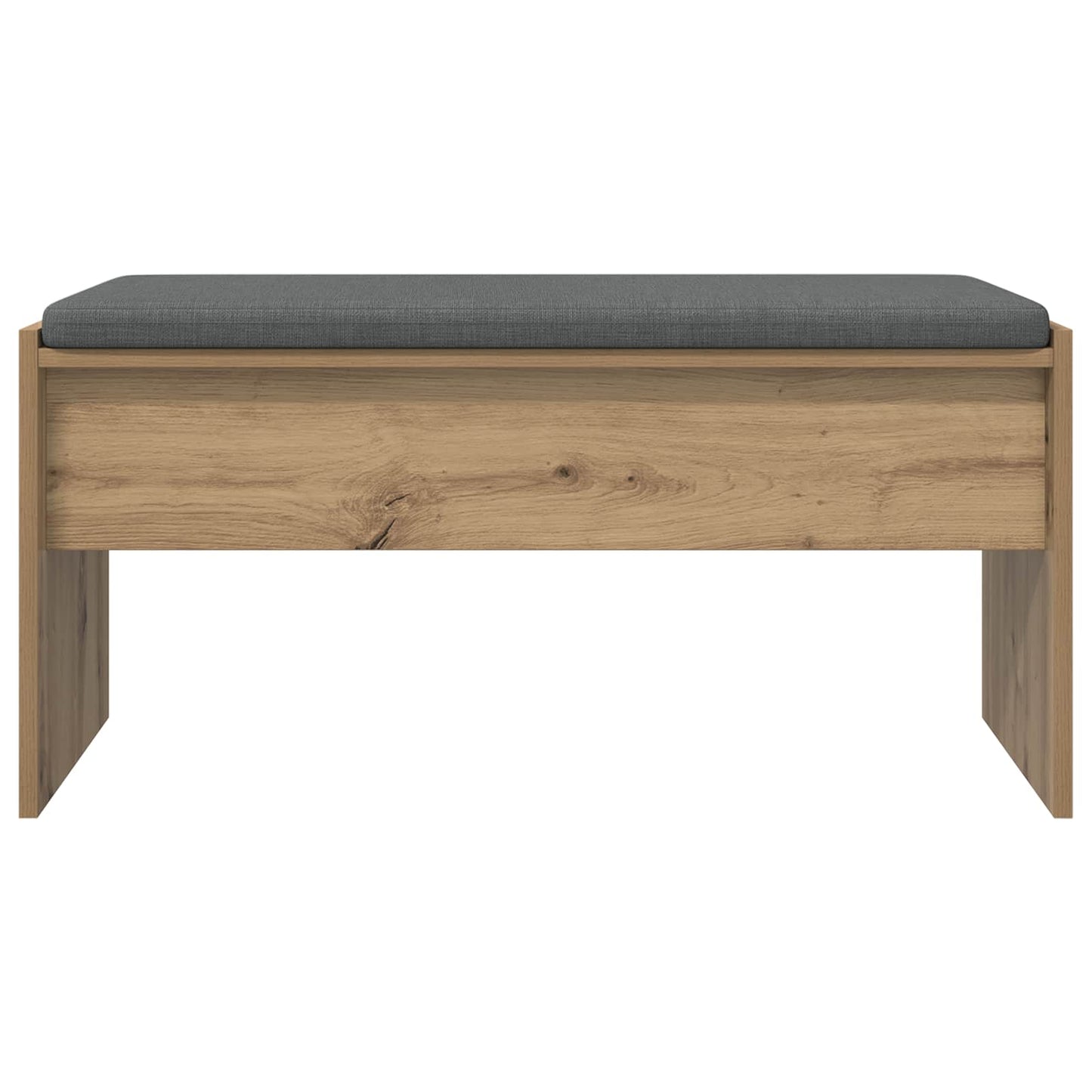 Panca per ingresso Rovere artigianale 83 x 38 x 40 cm | homemem39