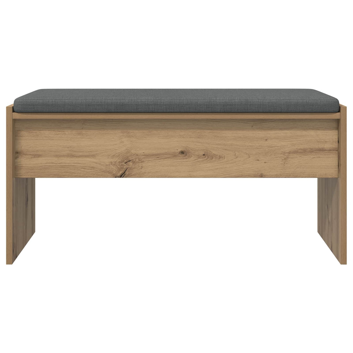 Panca per ingresso Rovere artigianale 83 x 38 x 40 cm - homemem39