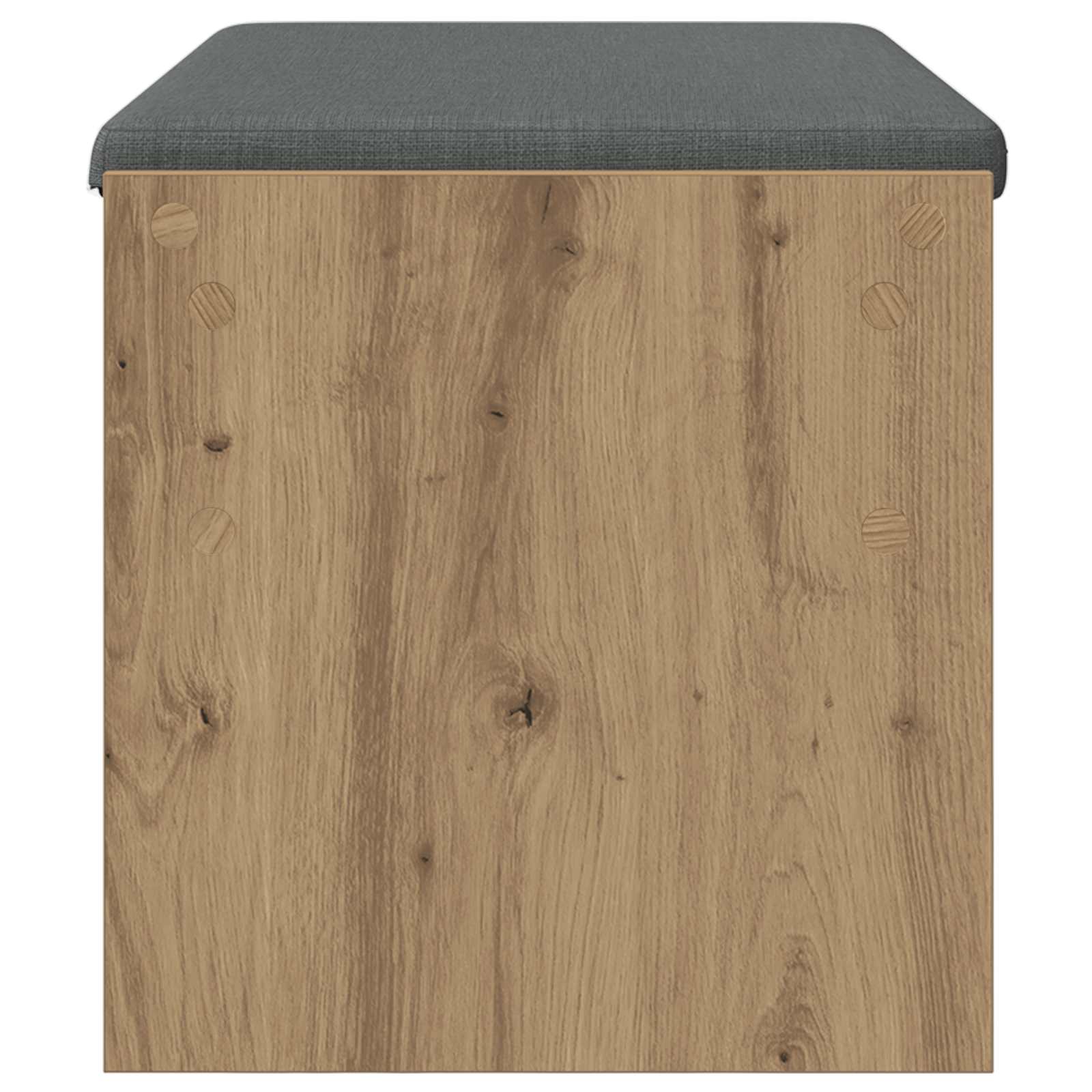 Panca per ingresso Rovere artigianale 83 x 38 x 40 cm | homemem39