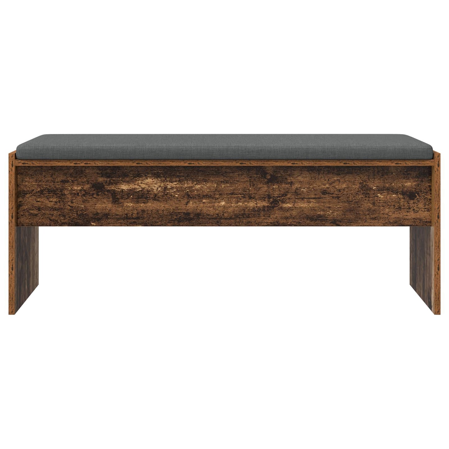 Panca per ingresso con cuscino Legno vecchio 103 x 38 x 40 cm | homemem39