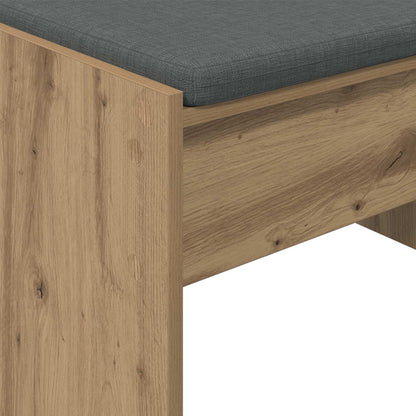 Panca per ingresso Rovere artigianale 103 x 38 x 40 cm