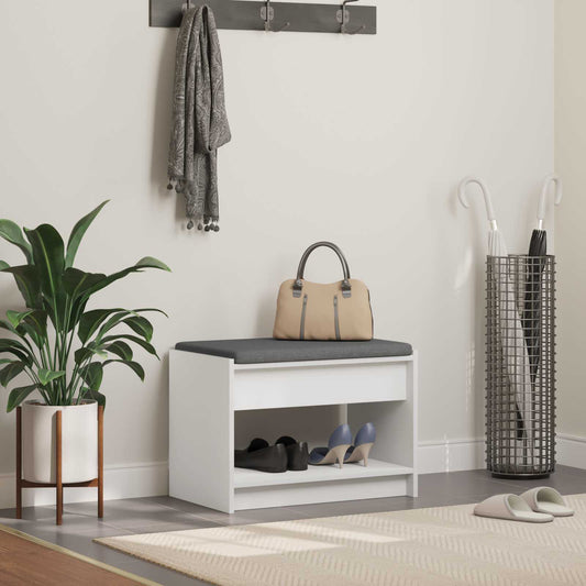 Panca per ingresso Bianco 63 x 38 x 45 cm