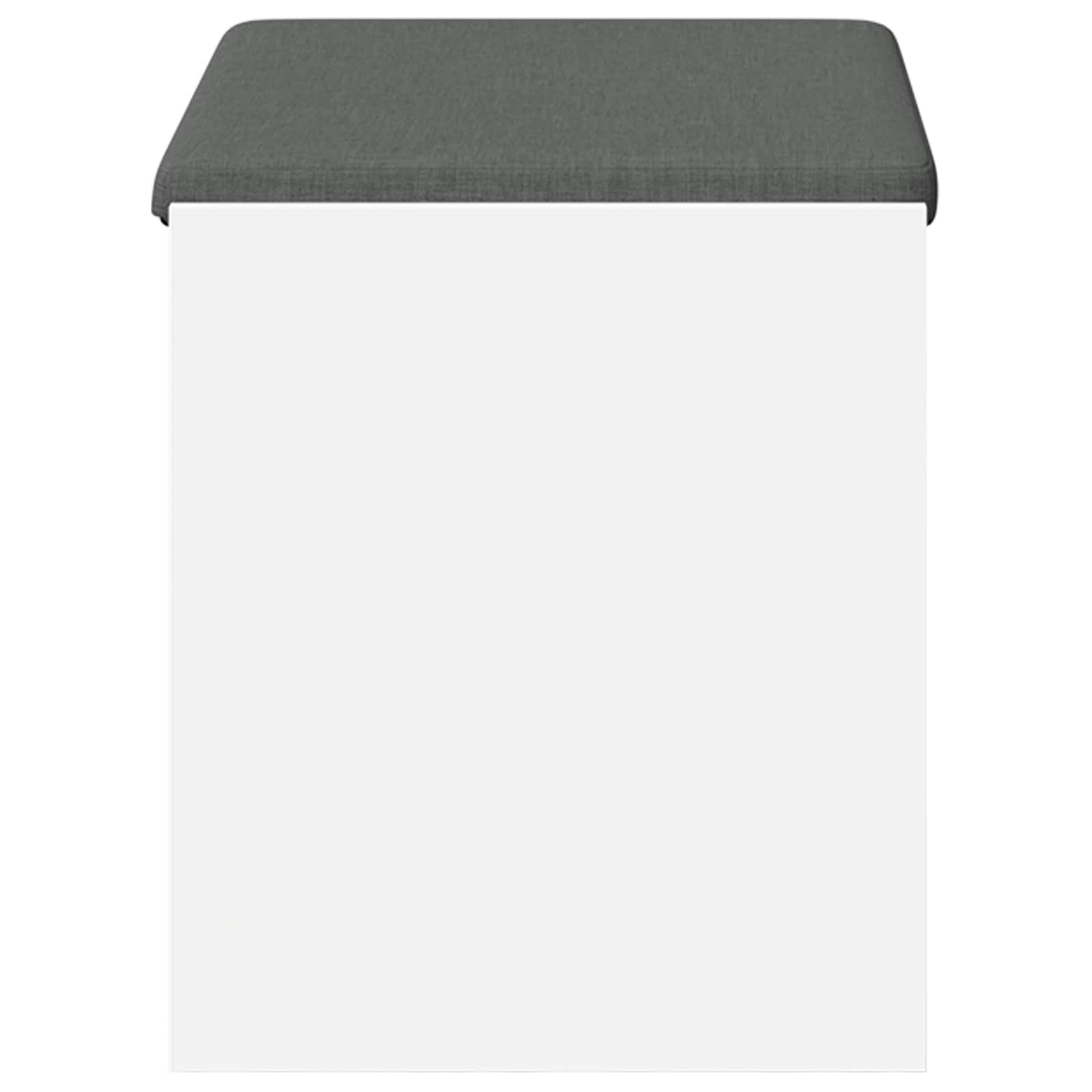 Panca per ingresso con cuscino Bianco 63 x 38 x 45 cm | homemem39