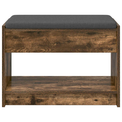 Panca per ingresso Quercia Affumicata 63 x 38 x 45 cm | homemem39