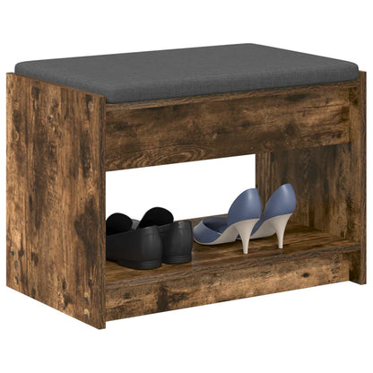 Panca per ingresso Quercia Affumicata 63 x 38 x 45 cm | homemem39