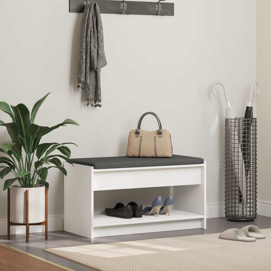 Panca per ingresso Bianco 83 x 38 x 45 cm
