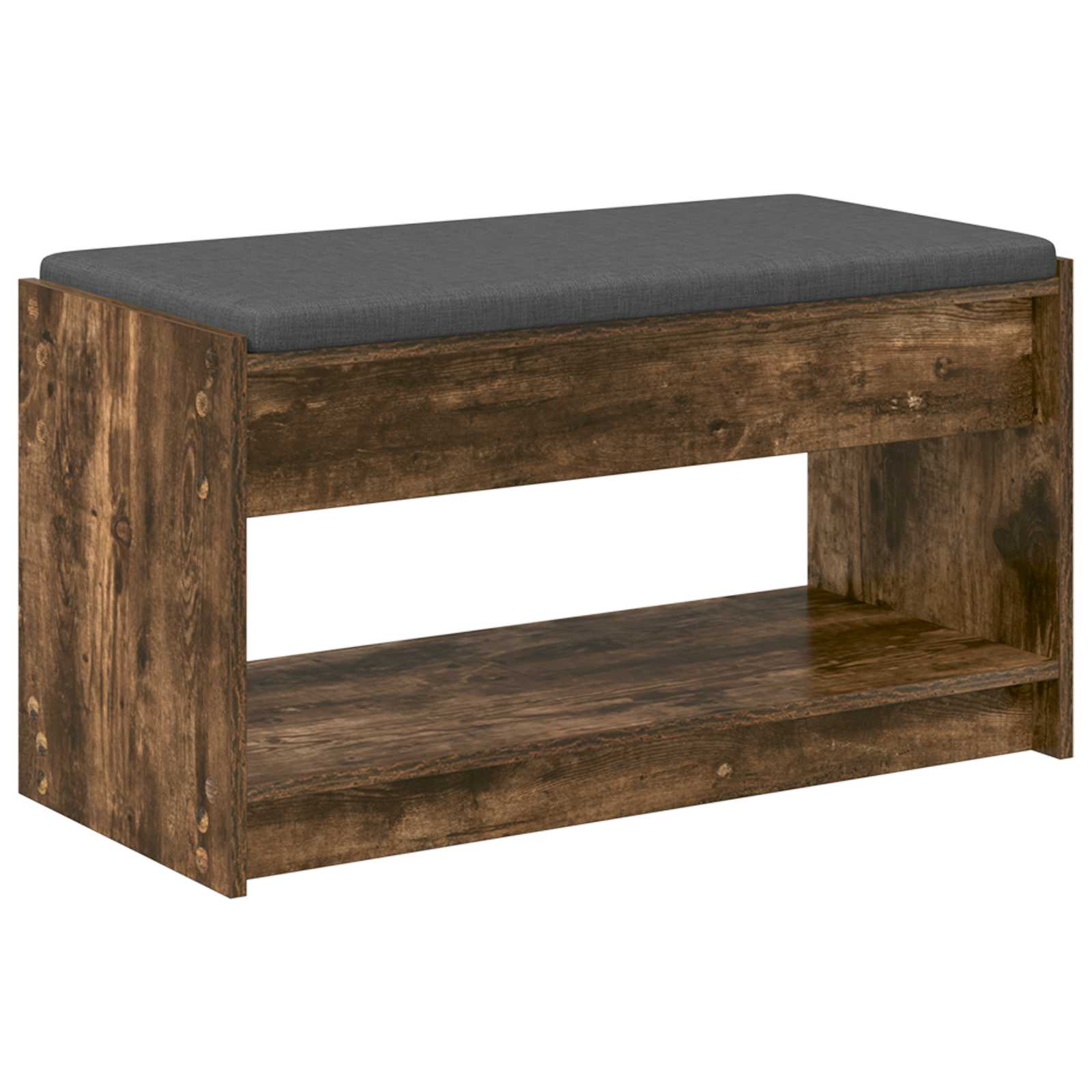 Panca per ingresso Quercia Affumicata 83 x 38 x 45 cm | homemem39