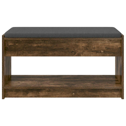 Panca per ingresso Quercia Affumicata 83 x 38 x 45 cm | homemem39
