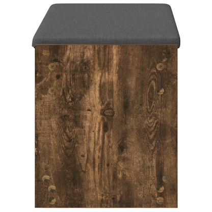Panca per ingresso Quercia Affumicata 83 x 38 x 45 cm | homemem39