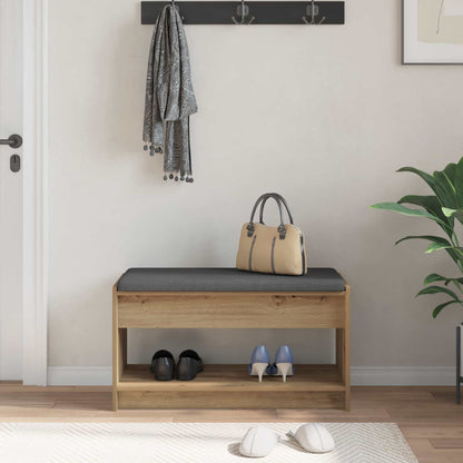 Panca per ingresso Rovere Artigianale 83 x 38 x 45 cm - homemem39