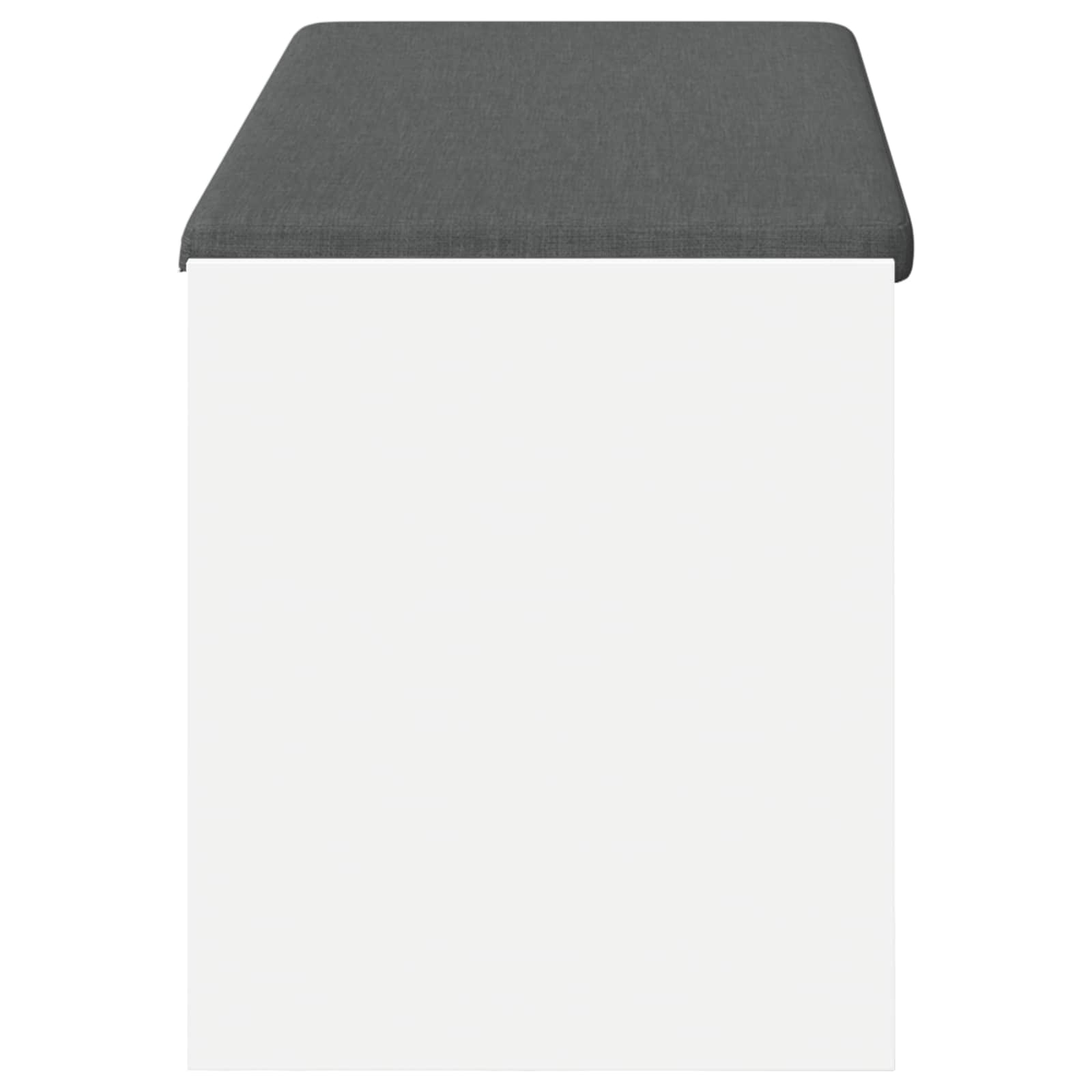 Panca per ingresso con cuscino Bianco 103 x 38 x 45 cm | homemem39