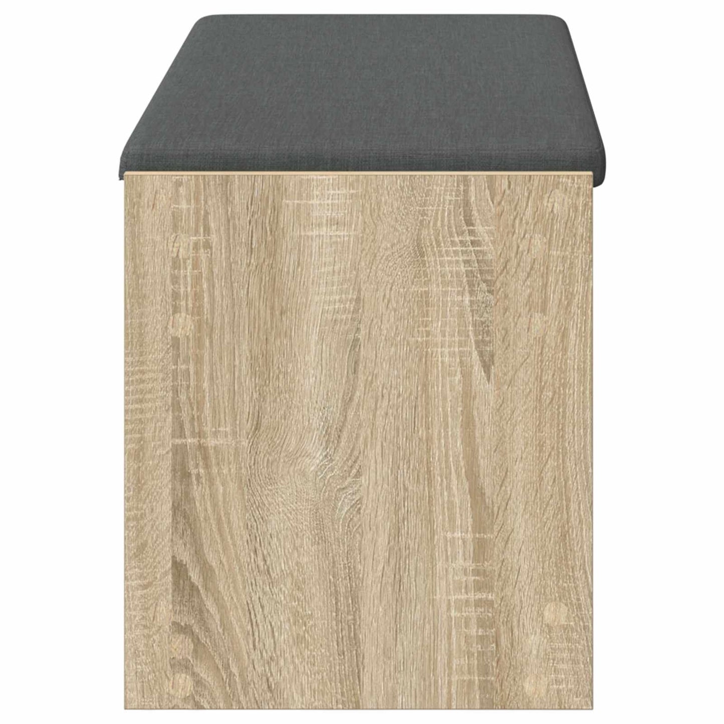 Panca per ingresso con cuscino Rovere Sonoma 103 x 38 x 45 cm | homemem39