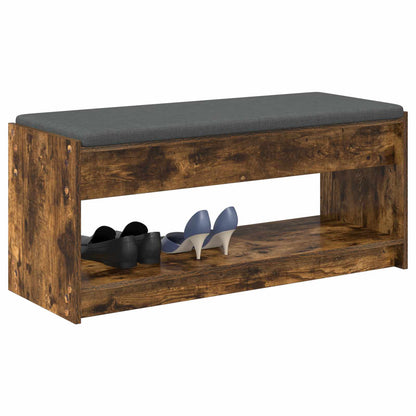 Panca per ingresso Quercia Affumicata 103 x 38 x 45 cm | homemem39