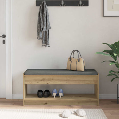 Panca per ingresso Rovere Artigianale 103 x 38 x 45 cm - homemem39