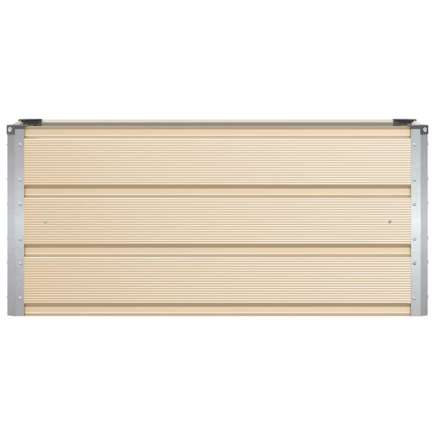 Fioriera Avorio 100 x 40 x 45 cm Acciaio